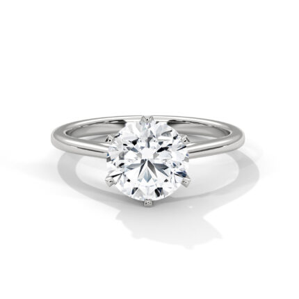 The Tiffany Round solitaire ring