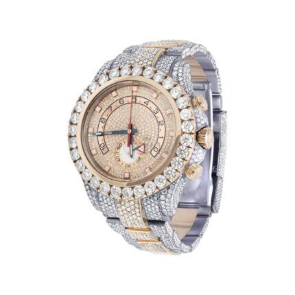 Premium Luxury Men's 42mm Custom Full Iced Out Moissanite Diamond Watches